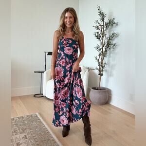farm rio night jungle slip maxi dress Farm Rio Night Jungle Slip Maxi Dress at MarketFair Shoppes in Princeton, NJ